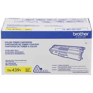 TN439Y Ultra High-Yield Toner Cartridge (Yellow) in Retail Packaging TN439Y Ultra High-Yield Toner Cartridge (Yellow) in Retail Packaging