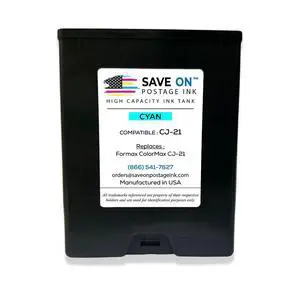 Memjet Ink Cartridge Compatible Formax CJ-21 | Memjet Ink Compatible HI-Cap Cyan Ink Tank for ColorMax7 and ColorMax8 Memjet Ink Cartridge Compatible Formax CJ-21 | Memjet Ink Compatible HI-Cap Cyan Ink Tank for ColorMax7 and ColorMax8