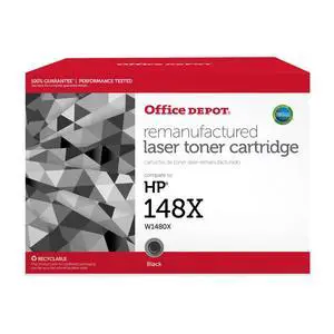 Remanufactured Toner Cartridge Replacement for HP 148X (W1480X) | Black | High Yield Remanufactured Toner Cartridge Replacement for HP 148X (W1480X) | Black | High Yield