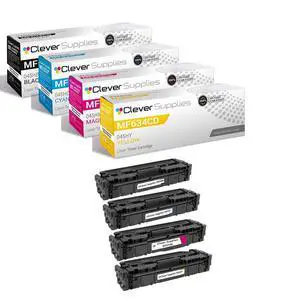 CS Compatible Replacement with Canon ImageClass MF634Cdw 1246C001 1243C001 1244C001 1245C001 (Black, Cyan, Magenta, Yellow, 4 Pack) CS Compatible Replacement with Canon ImageClass MF634Cdw 1246C001 1243C001 1244C001 1245C001 (Black, Cyan, Magenta, Yellow, 4 Pack)