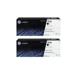 134X (W1340XD1) Original Cartridge Black Toner 2-Pack for M209/M234 Series 134X (W1340XD1) Original Cartridge Black Toner 2-Pack for M209/M234 Series