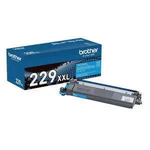 Genuine TN229XXLC Cyan Super High Yield Printer Toner Cartridge - Print up to 4,000 Pages(1), Compatible with HL-L3295CDW, HL-L8245CDW, MFC-L3780CDW, and MFC-L8395CDW Printers Genuine TN229XXLC Cyan Super High Yield Printer Toner Cartridge - Print up to 4,000 Pages(1), Compatible with HL-L3295CDW, HL-L8245CDW, MFC-L3780CDW, and MFC-L8395CDW Printers