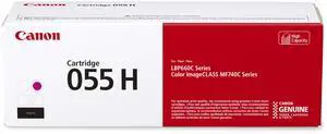 Genuine 055 Magenta Toner Cartridge High Capacity Compatible with LBP664Cdw, MF741Cdw, MF743Cdw, MF745Cdw, MF746Cdw Genuine 055 Magenta Toner Cartridge High Capacity Compatible with LBP664Cdw, MF741Cdw, MF743Cdw, MF745Cdw, MF746Cdw