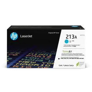 213A Cyan Original LaserJet Toner Cartridge, W2131A. Works LaserJet Enterprise 5700, 5800, 6700, 6701, 6800, 6801 213A Cyan Original LaserJet Toner Cartridge, W2131A. Works LaserJet Enterprise 5700, 5800, 6700, 6701, 6800, 6801
