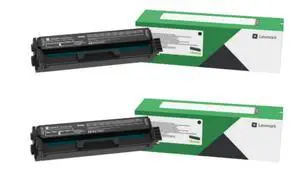 C331HK0 Black High Yield Return Program Toner Cartridge 2-Pack for C3326, MC3326 C331HK0 Black High Yield Return Program Toner Cartridge 2-Pack for C3326, MC3326