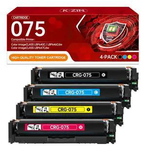 075 075H Toner Cartridges Set with Chip Compatible with Canon ImageCLASS MF665Cdw LBP646Cdw LPB647Cdw MF662Cdw MF663Cdw Printers for 075 075H CRG-075 CRG-075H Cartridges(BCYM,4-Pack) 075 075H Toner Cartridges Set with Chip Compatible with Canon ImageCLASS MF665Cdw LBP646Cdw LPB647Cdw MF662Cdw MF663Cdw Printers for 075 075H CRG-075 CRG-075H Cartridges(BCYM,4-Pack)