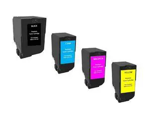 Pegasus Remanufactured Replacement for Lexmark CS720 CS725 CX725 4 Color Toner Set 74C0S10 74C0S20 74C0S30 74C0S40 74C1SK0 74C1SC0 74C1SM0 74C1SY0 Pegasus Remanufactured Replacement for Lexmark CS720 CS725 CX725 4 Color Toner Set 74C0S10 74C0S20 74C0S30 74C0S40 74C1SK0 74C1SC0 74C1SM0 74C1SY0