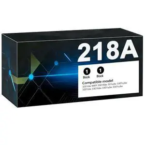 218A Toner Cartridges 2Black with Chip Compatible for HP 218A W2180A Toner Cartridges Color LaserJet Pro MFP 3301fdw Toner 3301cdw 3201dw 3301sdw Printer Ink MFP 3301 W2180A 218A Toner 218A Toner Cartridges 2Black with Chip Compatible for HP 218A W2180A Toner Cartridges Color LaserJet Pro MFP 3301fdw Toner 3301cdw 3201dw 3301sdw Printer Ink MFP 3301 W2180A 218A Toner
