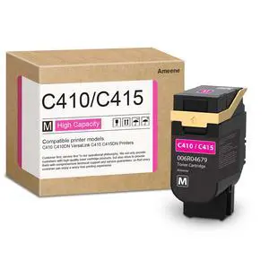C410/C415 Magenta Toner Cartridge 1 Pack - 006R04679 Toner Cartridge Replacement for C410 C410DN VersaLink C415 C415DN Printer C410/C415 Magenta Toner Cartridge 1 Pack - 006R04679 Toner Cartridge Replacement for C410 C410DN VersaLink C415 C415DN Printer