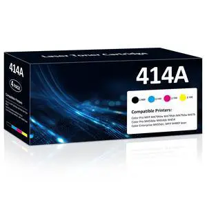 for Hp 414A Toner Cartridges 4 Pack 414A Toner with Chip | Compatible with HP 414A 414X for Color LaserJet Pro M479fdn M479fdw M454dw M454dn M454 M455dn M479 Printer(1BK+1C+1M+1Y) for Hp 414A Toner Cartridges 4 Pack 414A Toner with Chip | Compatible with HP 414A 414X for Color LaserJet Pro M479fdn M479fdw M454dw M454dn M454 M455dn M479 Printer(1BK+1C+1M+1Y)