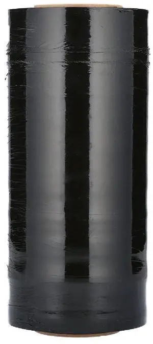 PSBM 8 Rolls 18 Inch x 1500 Feet 80 Gauge UVI Protection Black Stretch Film/Wrap, Heavy Duty Industrial Strength Shrink Plastic Wrap for Moving, Packing, Shipping, Pallet Wrapping & Storage PSBM 8 Rolls 18 Inch x 1500 Feet 80 Gauge UVI Protection Black Stretch Film/Wrap, Heavy Duty Industrial Strength Shrink Plastic Wrap for Moving, Packing, Shipping, Pallet Wrapping & Storage