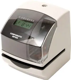 MP550 Digital Electronic Time Recorder & Document Stamp | Heavy duty & durable. Programmable print can include date, time, numbering, and text. For employee payroll, job forms, more MP550 Digital Electronic Time Recorder & Document Stamp | Heavy duty & durable. Programmable print can include date, time, numbering, and text. For employee payroll, job forms, more