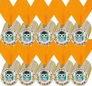 Congrats Kids Graduation Medal with Neck Ribbon,Kindergarten & Preschool Graduation Award Medallion,Party Decoration Congrats Kids Graduation Medal with Neck Ribbon,Kindergarten & Preschool Graduation Award Medallion,Party Decoration