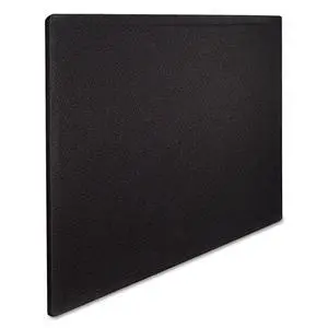 Bulletin Board 48"W x 36"H Fabric Cork Board Alternative for Office School or Home Décor, Black (7684BK) Bulletin Board 48"W x 36"H Fabric Cork Board Alternative for Office School or Home Décor, Black (7684BK)