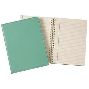 9" Refillable 9" Refillable Notebook - Leather Bound Notebook Robin's Egg Blue - Premium Quality - Made in USA Quality Leather - Made in USA 9" Refillable 9" Refillable Notebook - Leather Bound Notebook Robin's Egg Blue - Premium Quality - Made in USA Quality Leather - Made in USA