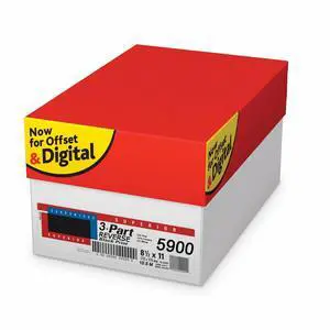 Superior 8.5 x 11 Carbonless Paper, 3 Part Reverse (Bright White/Canary/Pink), 833 Sets (2500 Sheets), 5 REAMS Superior 8.5 x 11 Carbonless Paper, 3 Part Reverse (Bright White/Canary/Pink), 833 Sets (2500 Sheets), 5 REAMS