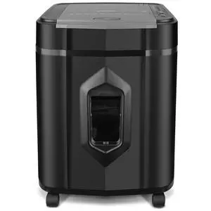 High Security 120-Sheet Auto Feed Micro-Cut Paper and Credit Card Shredder with 5 Gallon Pullout Basket / 60 Minutes/Security Level P-5 High Security 120-Sheet Auto Feed Micro-Cut Paper and Credit Card Shredder with 5 Gallon Pullout Basket / 60 Minutes/Security Level P-5