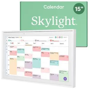 Calendar: 15-inch Wall Planner Digital Calendar & Chore Chart, Smart Touchscreen Interactive Display for Family Schedules Wall Mount Included, Great for Organizing Your 2026 Calendar Calendar: 15-inch Wall Planner Digital Calendar & Chore Chart, Smart Touchscreen Interactive Display for Family Schedules Wall Mount Included, Great for Organizing Your 2026 Calendar