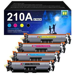 210A 210X Toner Cartridges 4 Pack | Replacement for HP 210A 210X Compatible with HP Color Laserje Pro MFP 4301fdw Wireless Printer MFP Pro 4301fdn 4201dw 4201dn,Color Pro MFP 4301 4201 Series Printer 210A 210X Toner Cartridges 4 Pack | Replacement for HP 210A 210X Compatible with HP Color Laserje Pro MFP 4301fdw Wireless Printer MFP Pro 4301fdn 4201dw 4201dn,Color Pro MFP 4301 4201 Series Printer