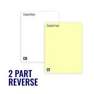11 x 17 Excel One Carbonless Paper, 2 part Reverse, (White, Canary), 1250 Sets, 2500 Sheets, 5 Reams 11 x 17 Excel One Carbonless Paper, 2 part Reverse, (White, Canary), 1250 Sets, 2500 Sheets, 5 Reams