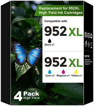 952 952XL Ink Cartridges Office Jet Pro 8710 7740 for HP 952XL 952 HP952 HP952XL Ink Cartridges Combo Pack Work with HP Office Jet Pro 7740 8710 8720 8210 7720 8730 8715 8725 8740 Office Jet 8702 952 952XL Ink Cartridges Office Jet Pro 8710 7740 for HP 952XL 952 HP952 HP952XL Ink Cartridges Combo Pack Work with HP Office Jet Pro 7740 8710 8720 8210 7720 8730 8715 8725 8740 Office Jet 8702
