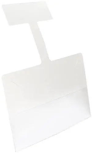 Shelf Talker Sign Holder, Channel Wobbler, 3-1/2 by 5-1/2 Inch Signs, 100 Pack Shelf Talker Sign Holder, Channel Wobbler, 3-1/2 by 5-1/2 Inch Signs, 100 Pack