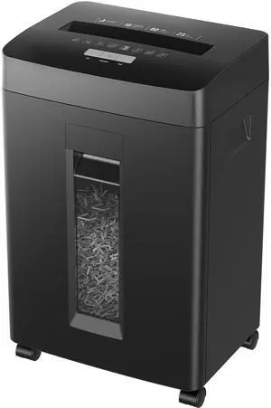 16-Sheet Cross Cut Paper Shredder, 6 Gallon Heavy Duty Commercial Shredder for Home Office, P-4 High Security Shredders for Paper/CD/Credit Card/Staple/Clip, 60 Mins Continuous Running 16-Sheet Cross Cut Paper Shredder, 6 Gallon Heavy Duty Commercial Shredder for Home Office, P-4 High Security Shredders for Paper/CD/Credit Card/Staple/Clip, 60 Mins Continuous Running