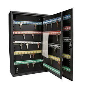 Barska 200 Position Adjustable Key Lock Cabinet with Key Lock Barska 200 Position Adjustable Key Lock Cabinet with Key Lock