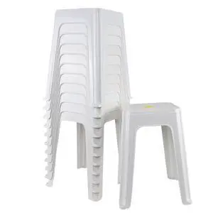 12 Pack Plastic Bar Stools, 18.7 Inch White Nesting Stool | Portable Backless Stool, Seating Dining Chairs for Classroom Office Home 12 Pack Plastic Bar Stools, 18.7 Inch White Nesting Stool | Portable Backless Stool, Seating Dining Chairs for Classroom Office Home