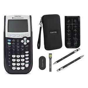 TI-84 Plus Graphing Calculator + Guerrilla Zipper Case + Essential Graphing Calculator Accessory Kit (Black) TI-84 Plus Graphing Calculator + Guerrilla Zipper Case + Essential Graphing Calculator Accessory Kit (Black)