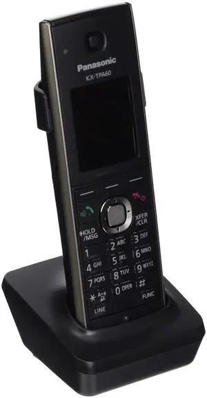 KX-TPA60 Additional Handset with Charger for use with KX-TGP600 Base KX-TPA60 Additional Handset with Charger for use with KX-TGP600 Base