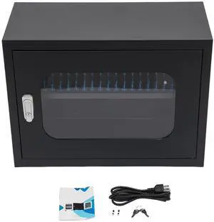 20-Device Charging Station, Charging Cabinet for Cellphones & Tablet Computers Charging Cabinet Locking Laptop Storage Box with 2 Keys for Schools, Hotels, Gyms, Supermarkets 20-Device Charging Station, Charging Cabinet for Cellphones & Tablet Computers Charging Cabinet Locking Laptop Storage Box with 2 Keys for Schools, Hotels, Gyms, Supermarkets