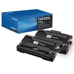 TN920XL Toner Cartridges High Yield 2 Pack Compatible for Brother TN920XL | TN920 Replacement for Brother HL-L6210DW MFC-L5915DW HL-L5210DW HL-L5210DN HL-L5210DWT HL-L6210DWT Printer (Black) TN920XL Toner Cartridges High Yield 2 Pack Compatible for Brother TN920XL | TN920 Replacement for Brother HL-L6210DW MFC-L5915DW HL-L5210DW HL-L5210DN HL-L5210DWT HL-L6210DWT Printer (Black)