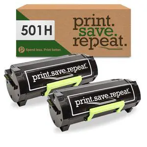 Lexmark 501H Toner Cartridges, 2-Pack | High Yield, MS310, MS312, MS315, MS410, MS415, MS510, MS610, 5,000 Pages Lexmark 501H Toner Cartridges, 2-Pack | High Yield, MS310, MS312, MS315, MS410, MS415, MS510, MS610, 5,000 Pages