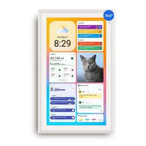 15.6-inch Digital Calendar, Smart Wall Planner with Calendar Sync, Chore Chart, Meal, Install Apps & Widget, Electronic Touchscreen Display for Family Schedules, Dual Mode, with Stand (White) 15.6-inch Digital Calendar, Smart Wall Planner with Calendar Sync, Chore Chart, Meal, Install Apps & Widget, Electronic Touchscreen Display for Family Schedules, Dual Mode, with Stand (White)