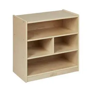 Mobile Building Block Storage Cabinet, Small, Classroom Furniture, Natural Mobile Building Block Storage Cabinet, Small, Classroom Furniture, Natural