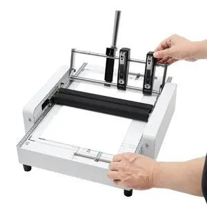 A3 Paper Folding Machine, MAX 11.7"×16.5" Paper Folder Stapler Machine, 2 in 1 Booklet Maker Automatic A3 Paper Folding Binding Machine for Schools Print Stores, Offices A3 Paper Folding Machine, MAX 11.7"×16.5" Paper Folder Stapler Machine, 2 in 1 Booklet Maker Automatic A3 Paper Folding Binding Machine for Schools Print Stores, Offices