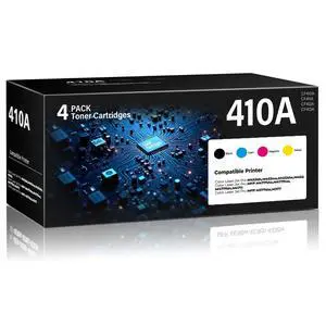 410A Toner Cartridges Color Laser Jet Pro M452 MFP M477 M377 series Compatible for HP 410A 410X Toner Cartridges 4 Pack for HP410A for Color Pro M452dw M452nw MFP M477fdw M477fnw M452dn M377dw M477fdn 410A Toner Cartridges Color Laser Jet Pro M452 MFP M477 M377 series Compatible for HP 410A 410X Toner Cartridges 4 Pack for HP410A for Color Pro M452dw M452nw MFP M477fdw M477fnw M452dn M377dw M477fdn
