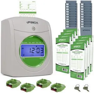 HN3540 Complete Small Business Start-Up Kit: AutoAlign Time Clock System with 400 Time Cards, 4 Ribbons, and 2 Racks HN3540 Complete Small Business Start-Up Kit: AutoAlign Time Clock System with 400 Time Cards, 4 Ribbons, and 2 Racks