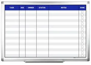 Task List Whiteboard 36" x 24" Task List Whiteboard 36" x 24"