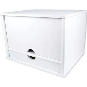 W4720 Pure White Desktop Organizer W4720 Pure White Desktop Organizer