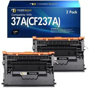CF237A 37A Black Toner Cartridge 2-Pack CF237X 37X M607 M608 M607n M608n | Compatible for HP 37A 37X Toner Cartridge for HP LaserJet Enterprise M607dn M608dn M608dh M608x M631 M632 M633 Series Printer CF237A 37A Black Toner Cartridge 2-Pack CF237X 37X M607 M608 M607n M608n | Compatible for HP 37A 37X Toner Cartridge for HP LaserJet Enterprise M607dn M608dn M608dh M608x M631 M632 M633 Series Printer
