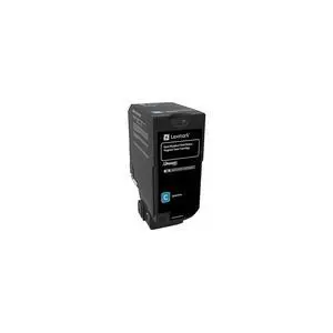 74C1SC0 CS720, CS725, CX725 Cyan Yield Return Program Cartridge Toner 74C1SC0 CS720, CS725, CX725 Cyan Yield Return Program Cartridge Toner
