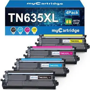 TN635XL TN635 Toner Cartridge Set MFC-L8930CDW HL-L8430CDW MFC-L8730CDW | Compatible for Brother TN635XXL TN-635XL TN 635XL Toner for HL-L8570CDW MFC-L8970CDW MFC-EX575 Printer Ink High Yield, 4 Pack TN635XL TN635 Toner Cartridge Set MFC-L8930CDW HL-L8430CDW MFC-L8730CDW | Compatible for Brother TN635XXL TN-635XL TN 635XL Toner for HL-L8570CDW MFC-L8970CDW MFC-EX575 Printer Ink High Yield, 4 Pack