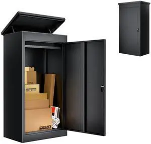 Package Delivery Boxes & Mailbox,Large Parcel Drop Box with Keys, Steel Mailbox with Waterproof Anti-Theft Function, Not Easy Deformed for Home/Porch/Outside (240L) Package Delivery Boxes & Mailbox,Large Parcel Drop Box with Keys, Steel Mailbox with Waterproof Anti-Theft Function, Not Easy Deformed for Home/Porch/Outside (240L)