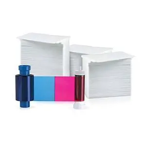 ID Card Ribbon Bundles (500 Cards, 300 Prints) ID Card Ribbon Bundles (500 Cards, 300 Prints)
