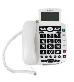 CSC600 UltraClear Amplified Corded Phone with Medical Emergency Buttons - Single-Line Operation, AC Powered CSC600 UltraClear Amplified Corded Phone with Medical Emergency Buttons - Single-Line Operation, AC Powered