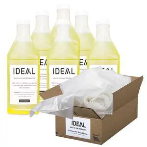 IDEAL Shredder Maintenance Combo Pack AC0920H Heavy-Duty Shredder Bags 20x47 Case of 80 40Gallon Gusseted + High-Cling Lubricating Shredder Oil 6x1-Quart Bottles, IDEACCED21/6H For 2503 2604 3104 3105 IDEAL Shredder Maintenance Combo Pack AC0920H Heavy-Duty Shredder Bags 20x47 Case of 80 40Gallon Gusseted + High-Cling Lubricating Shredder Oil 6x1-Quart Bottles, IDEACCED21/6H For 2503 2604 3104 3105