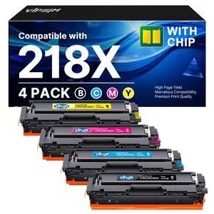 218X Toner Work for HP 3301fdw 3301cdw 3301sdw 3201dw 4 Pack 218X 218 Toner | Compatible for HP 218X for HP color laserjet pro mfp 3301sdw 3301fdw 3301cdw 3201dw hp218x toner cartridges 4 pack 218X Toner Work for HP 3301fdw 3301cdw 3301sdw 3201dw 4 Pack 218X 218 Toner | Compatible for HP 218X for HP color laserjet pro mfp 3301sdw 3301fdw 3301cdw 3201dw hp218x toner cartridges 4 pack