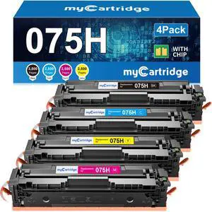 075H Toner Cartridge Set 075 Compatible for Canon MF665Cdw MF663Cdw MF660 | Replacment for Canon Color ImageCLASS LBP646Cdw MF662Cdw LBP647Cdw LBP640c MF660c Laser Printer Ink High Capacity 4 Pack 075H Toner Cartridge Set 075 Compatible for Canon MF665Cdw MF663Cdw MF660 | Replacment for Canon Color ImageCLASS LBP646Cdw MF662Cdw LBP647Cdw LBP640c MF660c Laser Printer Ink High Capacity 4 Pack